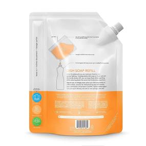 img 3 attached to 🍊 Method Gel Dish Soap Refill, Clementine, 36 oz, 1 pack, Varying Packaging – Buy Online Now!