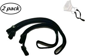 img 3 attached to 🎭 Mask Head Strap – Elasticized-Fabric Accessory for Long-Time Mask Wear to Relieve Ear Strain