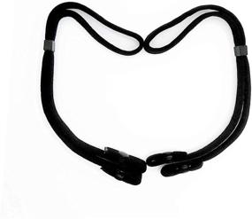 img 1 attached to 🎭 Mask Head Strap – Elasticized-Fabric Accessory for Long-Time Mask Wear to Relieve Ear Strain