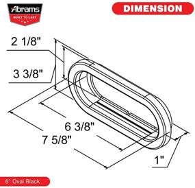 img 1 attached to Abrams Rubber Grommet Universal Trailer