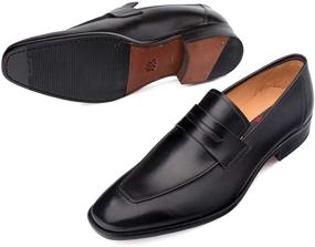 img 1 attached to Mezlan Newport Featuring Finishes Handcrafted Men's Shoes in Loafers & Slip-Ons