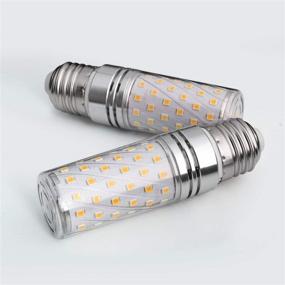 img 2 attached to 💡 Промышленный светильник для люстр с недиммируемыми канделабрами: декоративный и электрический