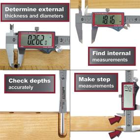 img 1 attached to 🔧 Enhance Woodworking Precision with Calculated Industries 7410 AccuMASTER Woodworkers