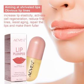 img 2 attached to 1 PACK(day) Lip Plumper - Natural Lip Enhancer for 👄 Fuller & Hydrated Beauty Lips, Moisturizing Balm & Clear Gloss - 5.5ml