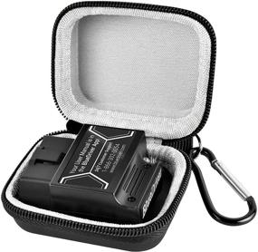 img 4 attached to Car and Auto Mini Carry Case: Protect Your BlueDriver Bluetooth Pro OBDII OBD2 Scan Tool Monitor on the Go - Black (Bag Only)