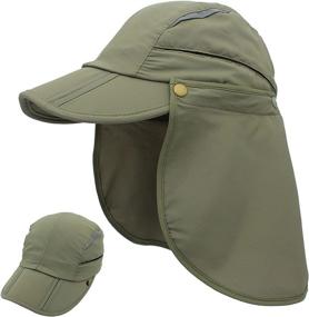 img 4 attached to 👶 Removable Toddlers' Protection Bucket Accessories for Boys - Hats & Caps Included