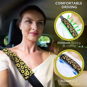 img 2 attached to Dolyues Seatbelt Universal Shoulder Scratchproof