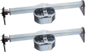 img 1 attached to 🏢 Westinghouse Lighting 0110000 Saf-T-Brace for Ceiling Fans, 3 Teeth, Twist and Lock - 2 Pack: Secure and Easy Installation Solution