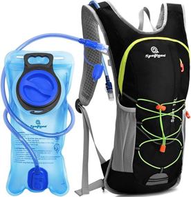 img 4 attached to 🎒 Spoligod Hydration Backpack: 2L Water Bladder, Ideal for Biking, Hiking, Camping, and More!