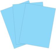 📒 roselle 9x12 vibrant construction paper, 50 sheets, 9 x 12 inches, light blue (con0591250) logo