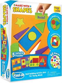 img 3 attached to 🚗 Imagimake Shapes Activity Vehicle Multicolor: Engaging Play and Learning Experience