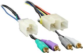 img 1 attached to 🔌 Metra 70-1764 Nissan 87-94 Amp Radio Wiring Harness: Premium Quality and Compatibility