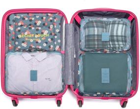 img 3 attached to Efficient Travel Clothes Packing Luggage Organizer and Accessories