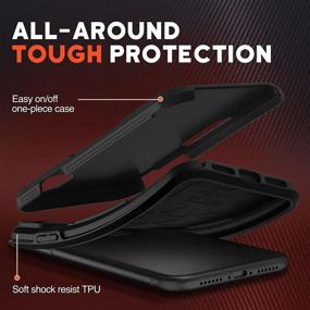 img 2 attached to 📱 NTG [1st Generation] iPhone XR Case: Heavy-Duty Tough Rugged Design for Slim & Shockproof Protection (6.1 inch)