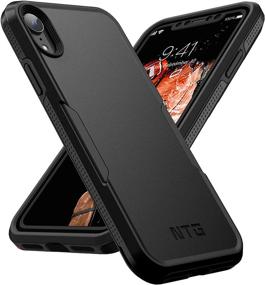 img 4 attached to 📱 NTG [1st Generation] iPhone XR Case: Heavy-Duty Tough Rugged Design for Slim & Shockproof Protection (6.1 inch)