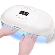 aokitec 78w uv led nail lamp: fast & efficient gel polish dryer with 4 timer settings - perfect for home and salon use logo