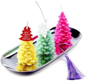 img 1 attached to 🎄 3D Christmas Tree Silicone Mold: Perfect for Fondant, Chocolate, Candy, Cake Decorating, and More!