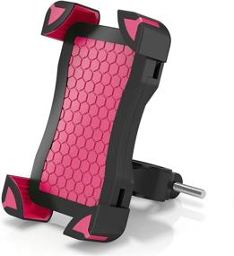 img 4 attached to 🚴 ARTIX Bicycle Mount Phone Holder: 360 Rotation, Universal Clamp for iPhone/Android/Samsung/Nexus