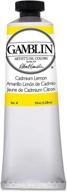 gamblin artist 37ml cadmium lemon logo