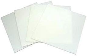 img 2 attached to 6Inch White Glass Squares Pack Crafting
