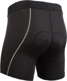 img 4 attached to Cycling Padding Mountain Bicycle Underwear Sports & Fitness for Cycling