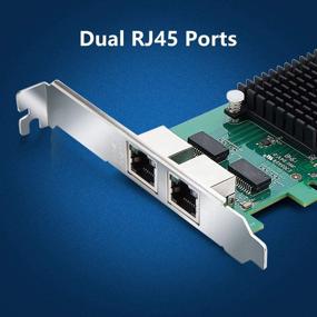 img 1 attached to Высокоскоростная сетевая карта Gigabit Ethernet Converged с Intel 82576 Chip: два порта RJ45, PCI Express 2.1 X1 - сравнение с Intel E1G42ET.