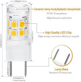 img 3 attached to WB25X10019 Microwave Halogen Replacement Daylight