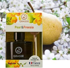 img 2 attached to 🍐 Bullsone Grasse Diffuser: Natural Car Air Fresheners with Pear & Freesia Scent - Enhance Luxury Car Perfume