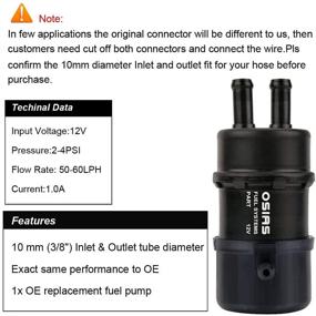 img 1 attached to Replacement Fuel Pump for Honda VT750C VT750CD VT750DC Shadow ACE 750 (1998-2003) - 16710-MBA-612 16710-MBA-611