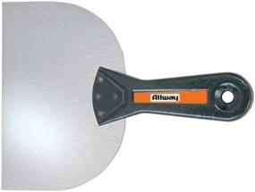 img 2 attached to 🔪 Allway Tools 6-Inch Drywall Flexible Steel Taping Knife: Perfect for Smooth Drywall Finishing