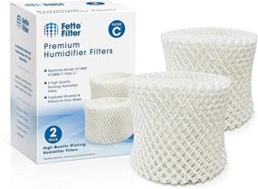 img 4 attached to 🔍 Fette Filter HC-888/HC-888N Compatible Humidifier Wicking Filters - Pack of 2 - Filter C Replacement