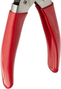 img 1 attached to 🕳️ McGill Metal Handheld Hanger Hole Punch, 1 x 5/16" Punch Out Dimension, Black/Red (MCG16200)