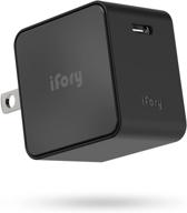 charger ifory portable output compatible portable audio & video logo