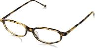 👓 nicole oval reading glasses for women by corinne mccormack logo