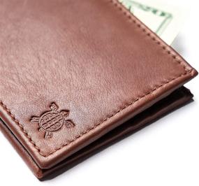 img 1 attached to 💼 Optimized Minimalist Men's Wallet - Classic Leather Men's Accessories for Wallets, Card Cases & Money Organizers