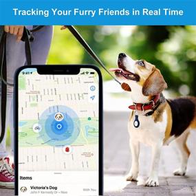 img 1 attached to 🔍 ZryXal [4 шт.] Мягкий силиконовый защитный чехол для AirTag Phone Finder 2021, держатель трекера с анти-потерянной карабиной, легко находите потерянные предметы - собаки, ключи, рюкзаки (розовый, мятный, темно-синий, черный)