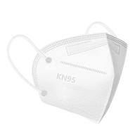 apepal kn95 safety face mask with wide elastic ear loops - 5-layer disposable option logo