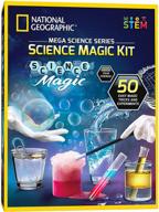 unleash the wonders of science with the national geographic science magic kit logo
