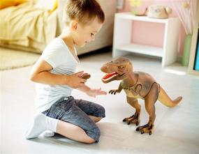 img 2 attached to 🦕 Discover Mesmerizing Prehistoric Adventures with Advanced Play World Dinosaur Toy