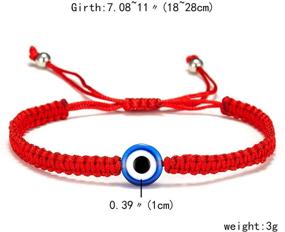 img 3 attached to Bracelets Hand Woven Adjustable Friendship Jewelry 1