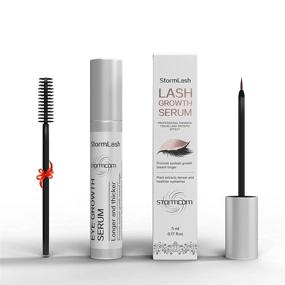 img 4 attached to Discover the Power of StormCom Advanced Eyelash Growth Serum - Enhance Your Brows and Lashes with Nourishing Formula - Cruelty Free, 5ML (0.17 fl/oz)