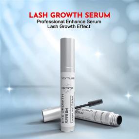 img 3 attached to Discover the Power of StormCom Advanced Eyelash Growth Serum - Enhance Your Brows and Lashes with Nourishing Formula - Cruelty Free, 5ML (0.17 fl/oz)