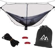 🪲 peak & co. hammock bug & mosquito net - 12' with water resistant bag & guyline adjusters. fits all single/double camping hammocks. compact. lightweight. fast/easy setup. dual sides zippers. protect yourself from bugs and mosquitoes during outdoor adventures! логотип