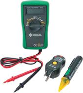 🔌 greenlee tk-30agfi electrical kit: gfci, elec test instruments - 10 x 8 x 3" - a comprehensive solution for all your electrical testing needs logo