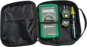 img 3 attached to 🔌 Greenlee TK-30AGFI Electrical Kit: GFCI, Elec Test Instruments - 10 x 8 x 3" - A Comprehensive Solution for All Your Electrical Testing Needs