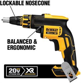 img 1 attached to 🔩 Dewalt DCF620B 20V Brushless ScrewGun: High-Performance Precision Tool for Rapid and Effortless Screw Driving