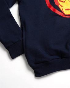 img 1 attached to Boys' Marvel Avengers Superhero 🦸 Fleece Hoodie - Clothing & Fashion Hoodies/Sweatshirts