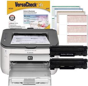 img 4 attached to 🖨️ Canon M15 MX MICR Laser Check Printer with VersaCheck Gold Check Printing Software Bundle, White (M15MX) - Enhanced for SEO