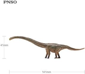 img 3 attached to Mamenchisaurus Huayangosaurus Tsintaosaurus Prehistoric Toys: Unleash the Extinct Wonders for Playtime Excitement!