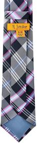 img 1 attached to 👔 Stylish Retreez Plaid Check Microfiber Boys' Neckties: Accessorize with Elegance